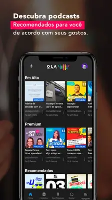 OLA Podcasts android App screenshot 2